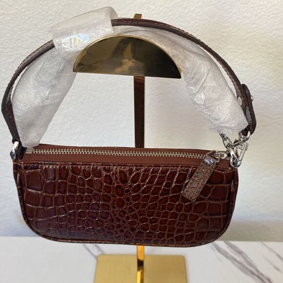 By Far mini Rachel croc-effect bag - Picture 3 of 6